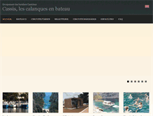 Tablet Screenshot of calanques-cassis.com